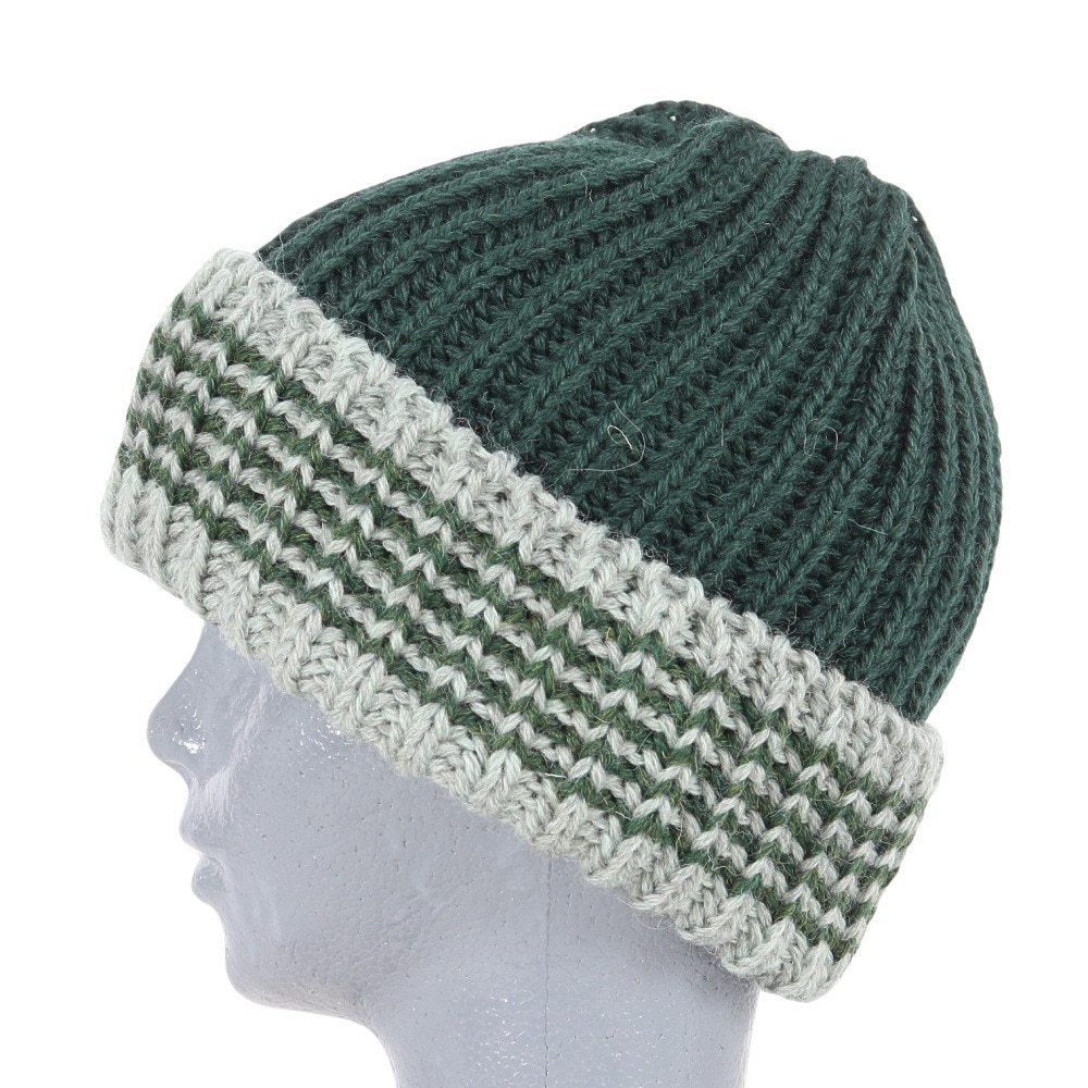 その他ブランド（OTHER BRAND）（メンズ、レディース）Line ボブニットキャップ HL-23FW-0021 Green