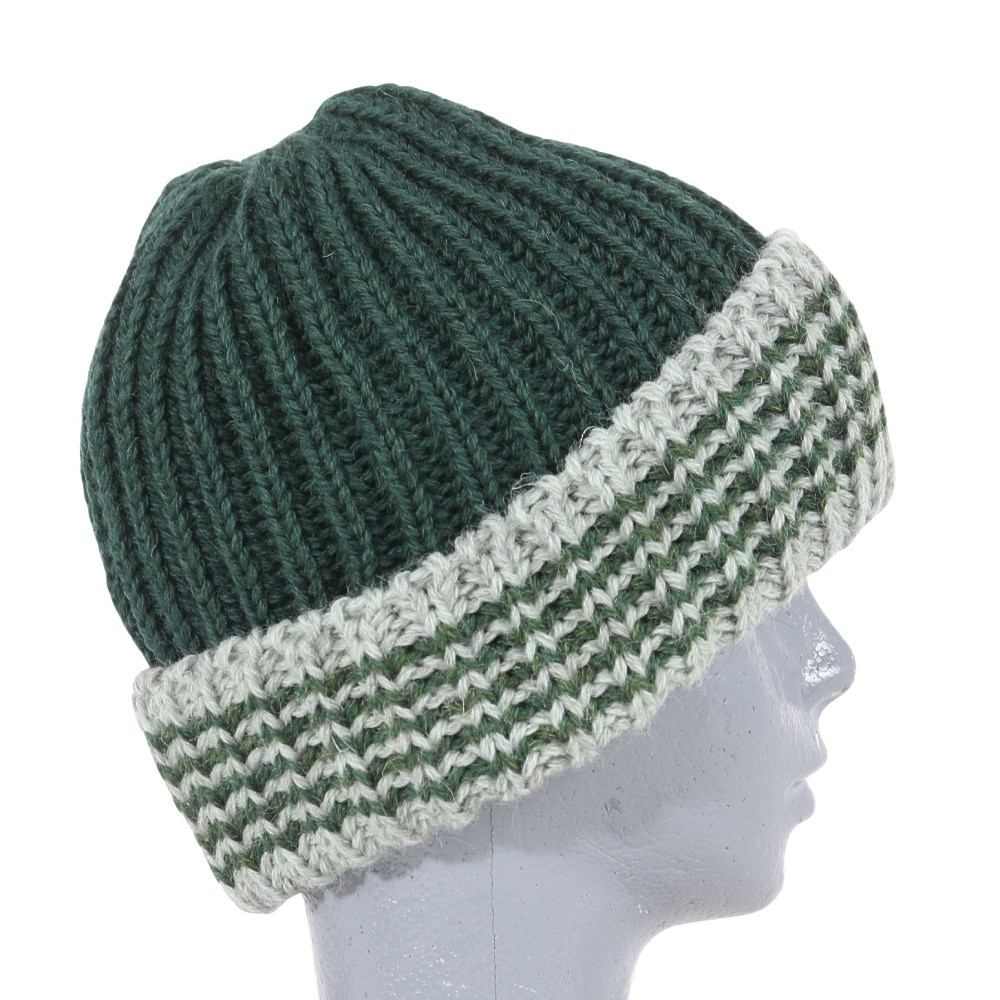 その他ブランド（OTHER BRAND）（メンズ、レディース）Line ボブニットキャップ HL-23FW-0021 Green