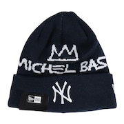 ニューエラ(NEW ERA)(メンズ、レディース)帽子  カフニット JEAN MICHEL BASQUIAT ニューヨーク・ヤンキース 13772597