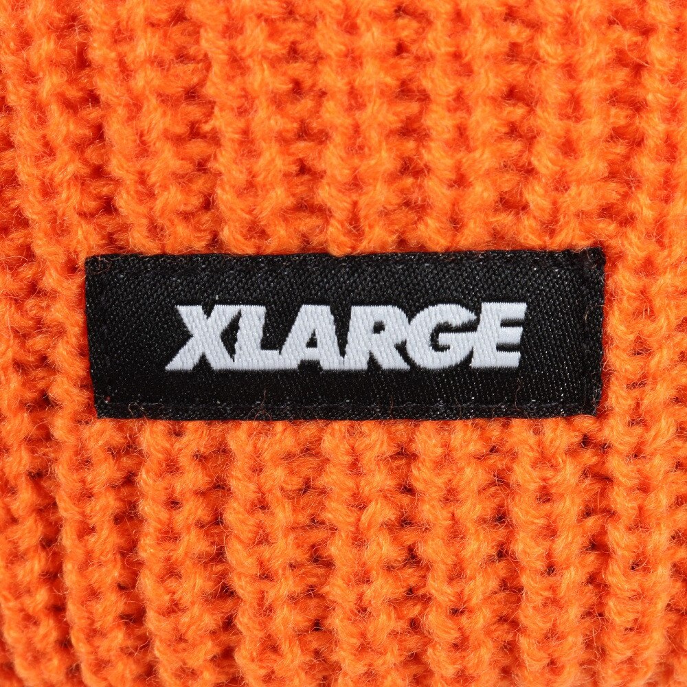 エクストララージ（XLARGE）（メンズ）ニット帽 2TONE CUFFビーニー 101234051007-OLIVE
