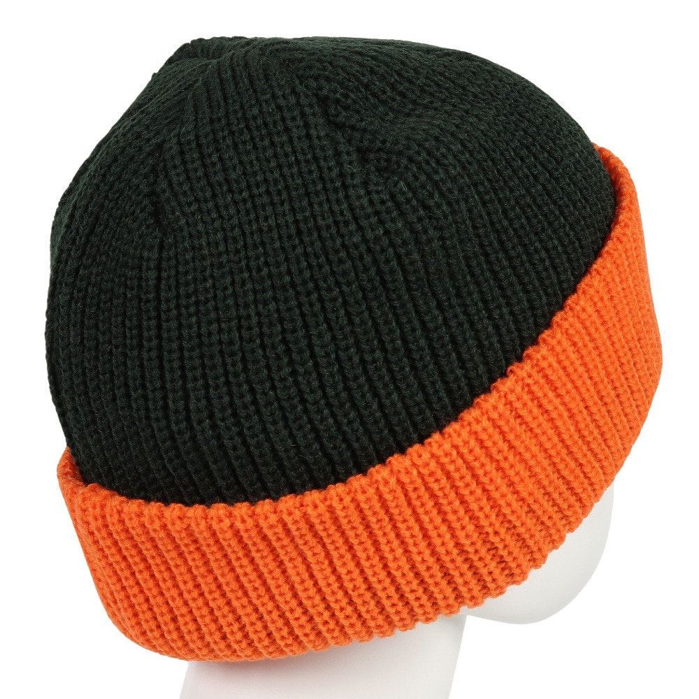 エクストララージ（XLARGE）（メンズ）ニット帽 2TONE CUFFビーニー 101234051007-OLIVE