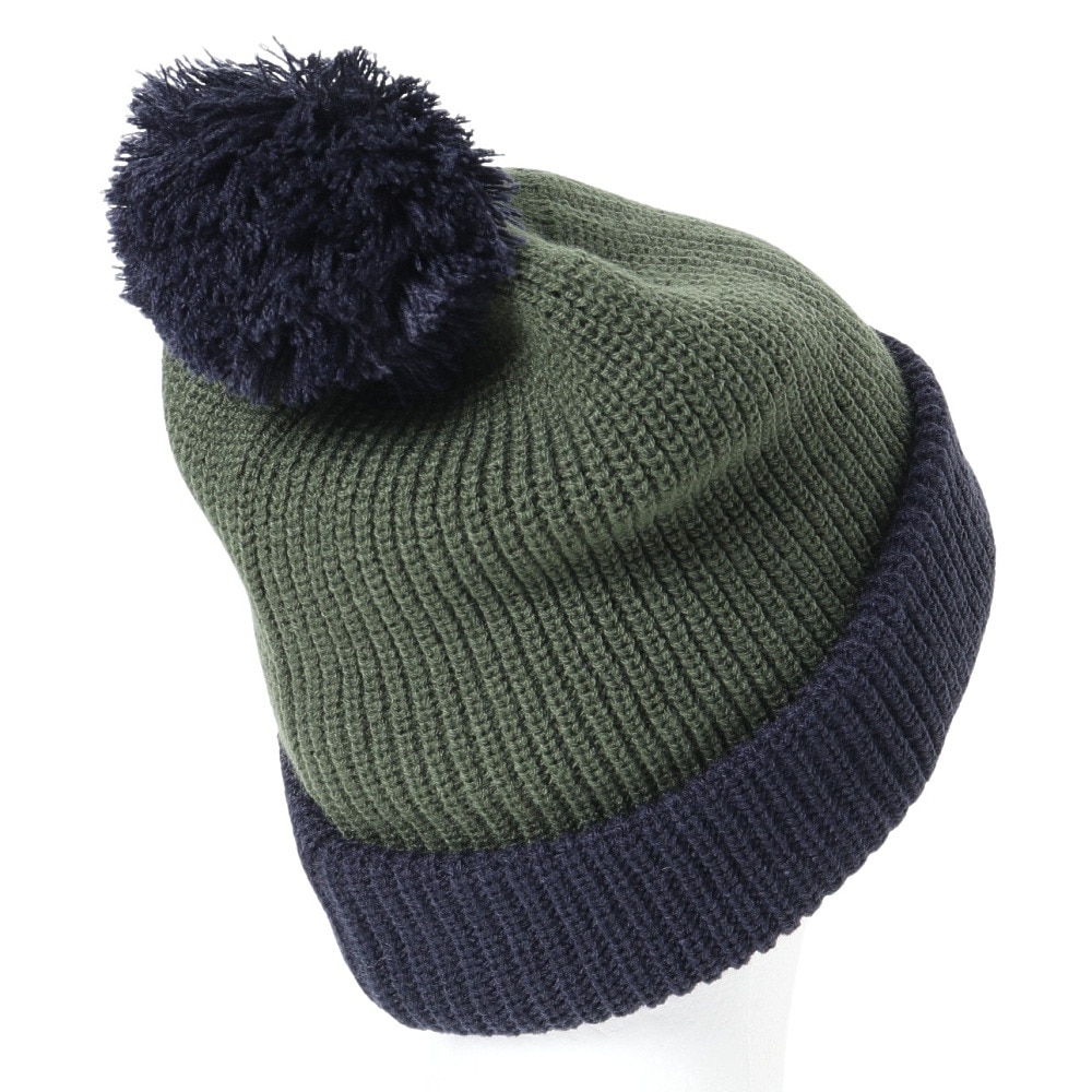 エクストララージ（XLARGE）（メンズ）POMPOM バイカラー ニットキャップ 101234051010-GREEN