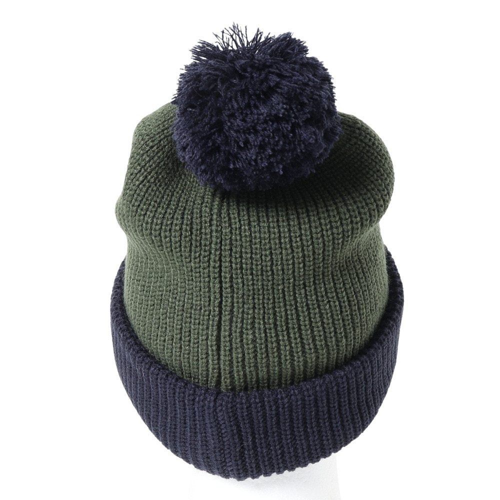 エクストララージ（XLARGE）（メンズ）POMPOM バイカラー ニットキャップ 101234051010-GREEN