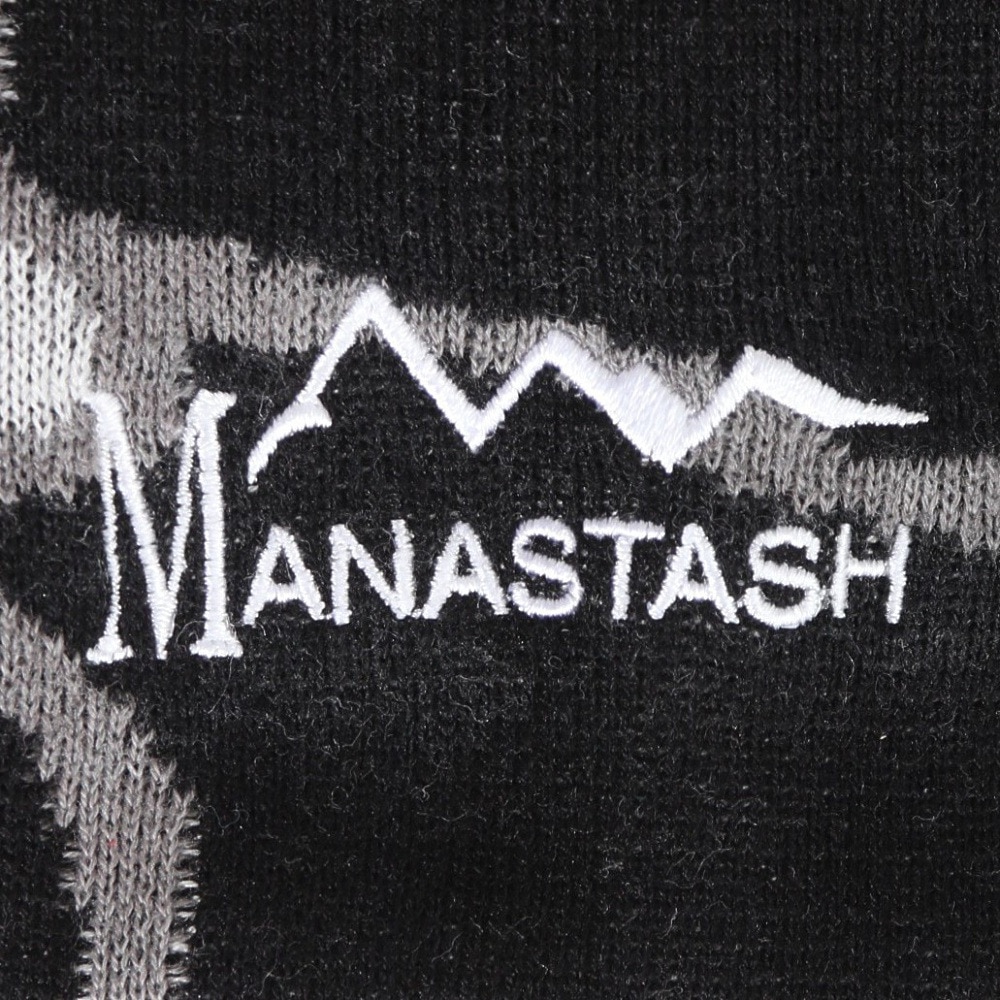 マナスタッシュ（MANASTASH）（メンズ）ニット帽 リチウムバラクラバ 792-3274003 BLACK
