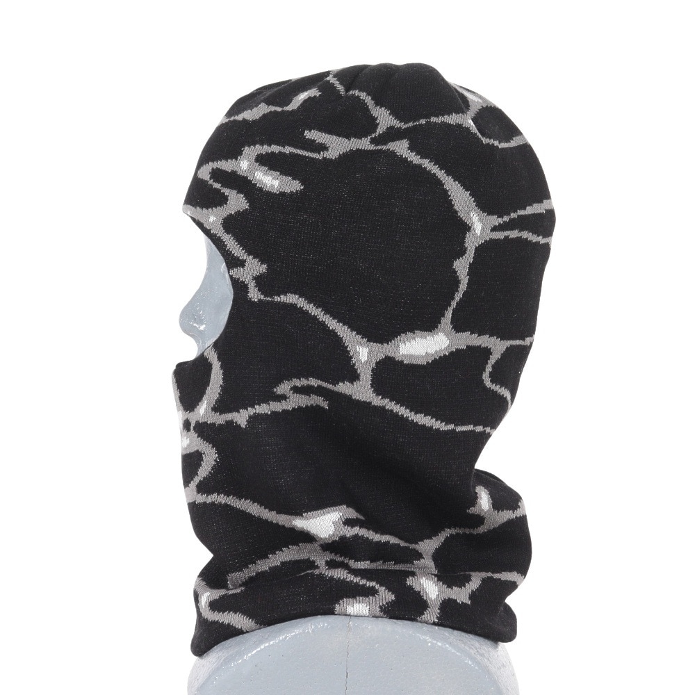 マナスタッシュ（MANASTASH）（メンズ）ニット帽 リチウムバラクラバ 792-3274003 BLACK