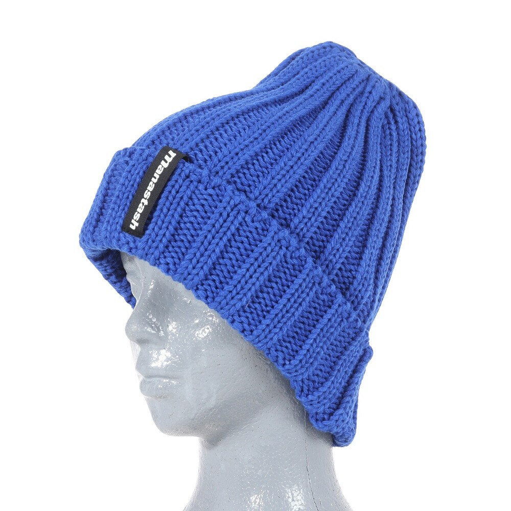 マナスタッシュ（MANASTASH）（メンズ）90S ロゴビーニー 792-3974005 BLUE