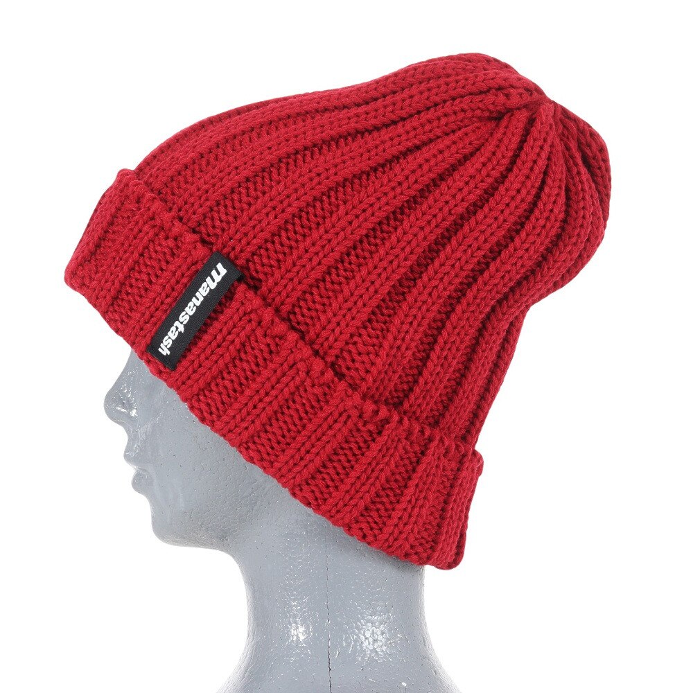 マナスタッシュ（MANASTASH）（メンズ）90S ロゴビーニー 792-3974005 D/RED