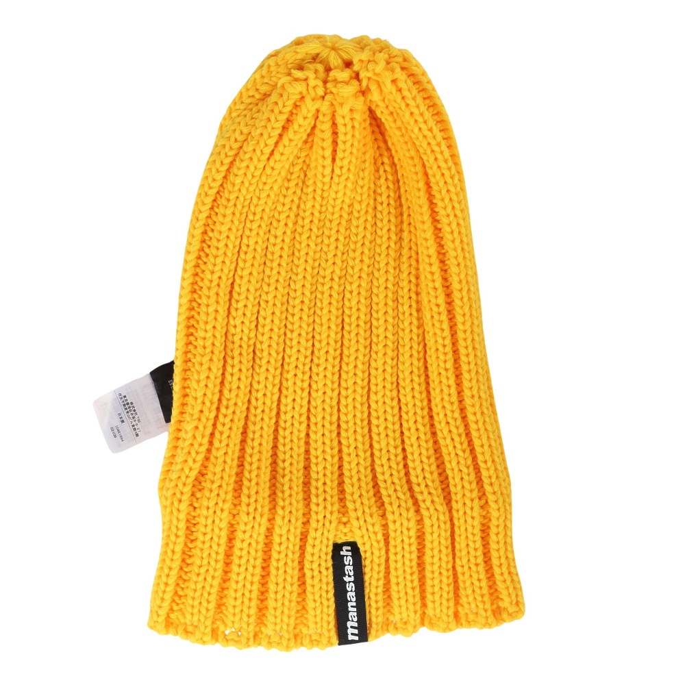 マナスタッシュ（MANASTASH）（メンズ）90S ロゴビーニー 792-3974005 YELLOW