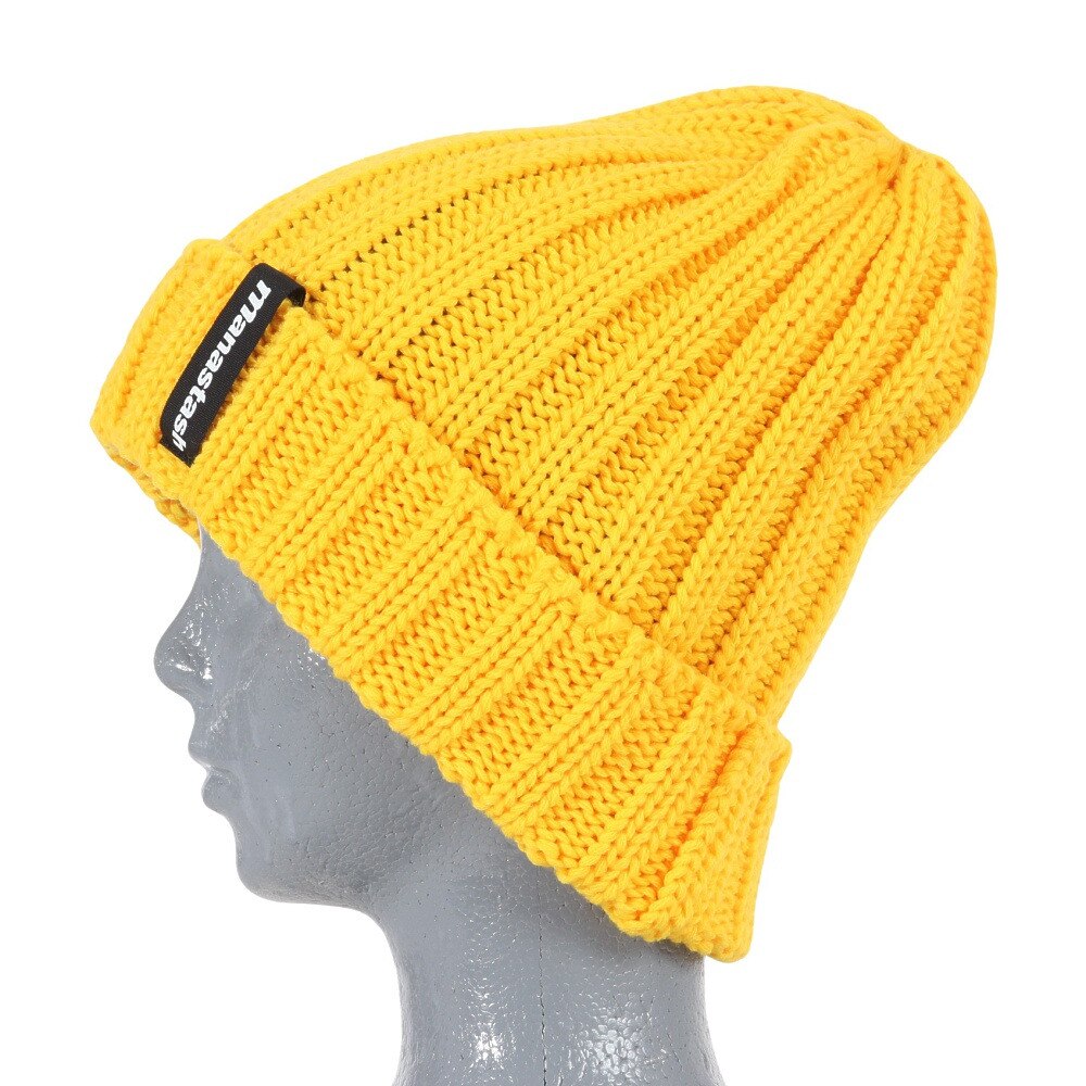 マナスタッシュ（MANASTASH）（メンズ）90S ロゴビーニー 792-3974005 YELLOW