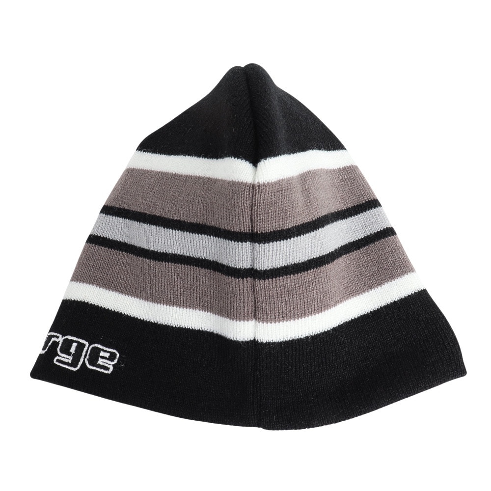 エクストララージ（XLARGE）（メンズ、レディース）SCRATCH LOGO STRIPED シングルビーニー 101241051005-BLACK