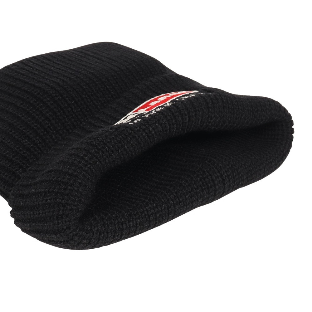 エクストララージ（XLARGE）（メンズ、レディース）OVAL EMB. ニットキャップ 101243051004-BLACK