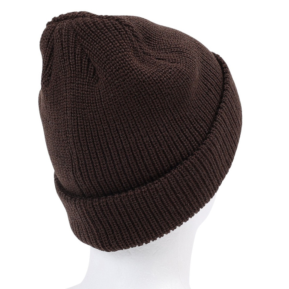 エクストララージ（XLARGE）（メンズ、レディース）OVAL EMB.ニットキャップ 101243051004-BROWN