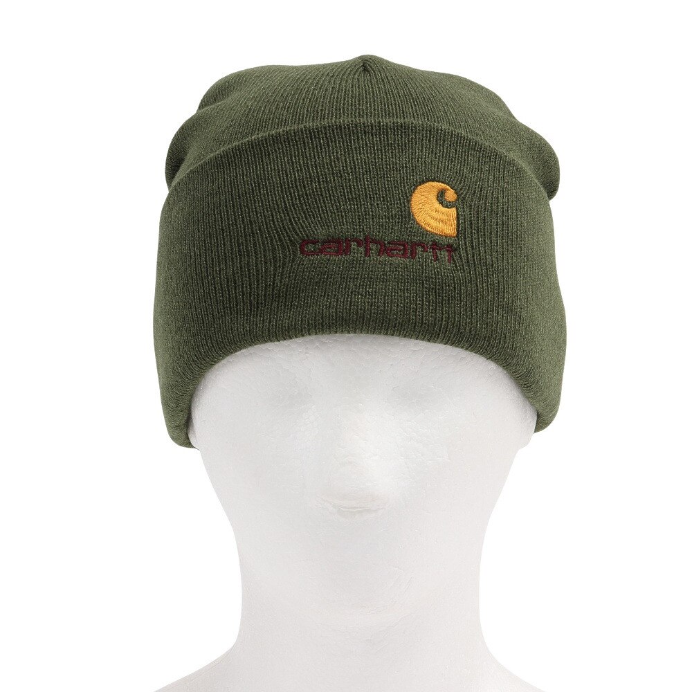 カーハート（CARHARTT）（メンズ）AMERICAN SCRIPTビーニー I0342352BRXX24FW