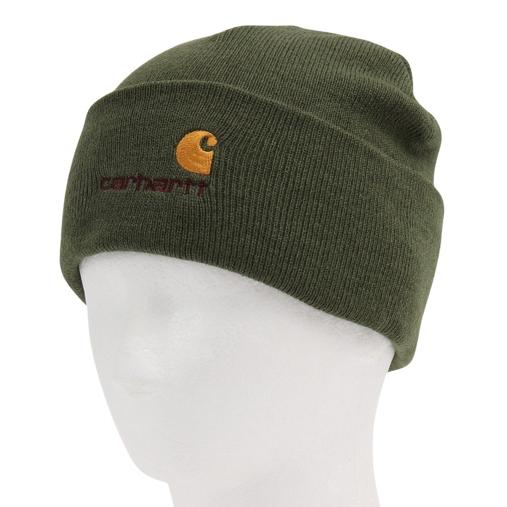 カーハート（CARHARTT）（メンズ）AMERICAN SCRIPTビーニー I0342352BRXX24FW