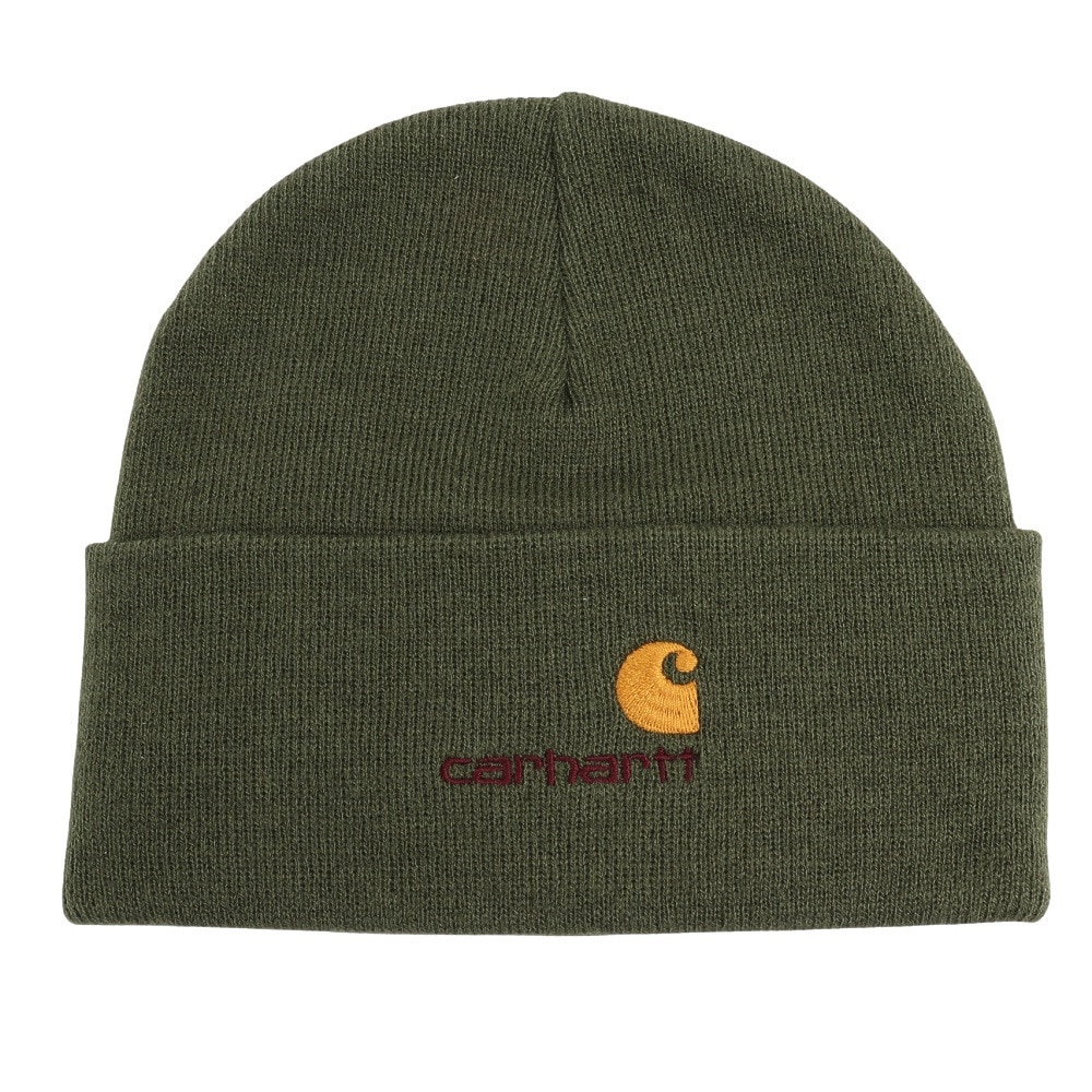 カーハート（CARHARTT）（メンズ）AMERICAN SCRIPTビーニー I0342352BRXX24FW