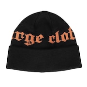 (メンズ、レディース)OLD ENGLISH ロゴ CUFF ビーニー 101244051007-BLACK