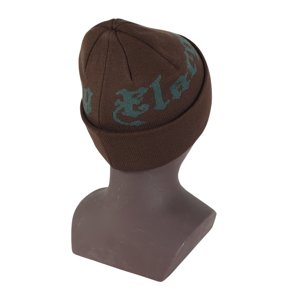 エクストララージ（XLARGE）（メンズ、レディース）OLD ENGLISH ロゴ CUFF ビーニー 101244051007-BROWN
