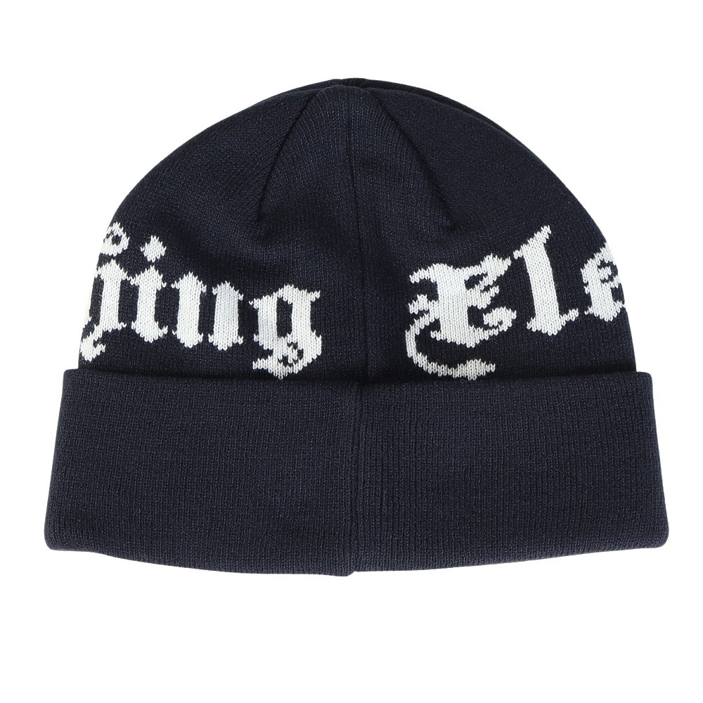 エクストララージ（XLARGE）（メンズ、レディース）OLD ENGLISH ロゴ CUFF ビーニー 101244051007-NAVY
