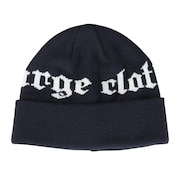 (メンズ、レディース)OLD ENGLISH ロゴ CUFF ビーニー 101244051007-NAVY