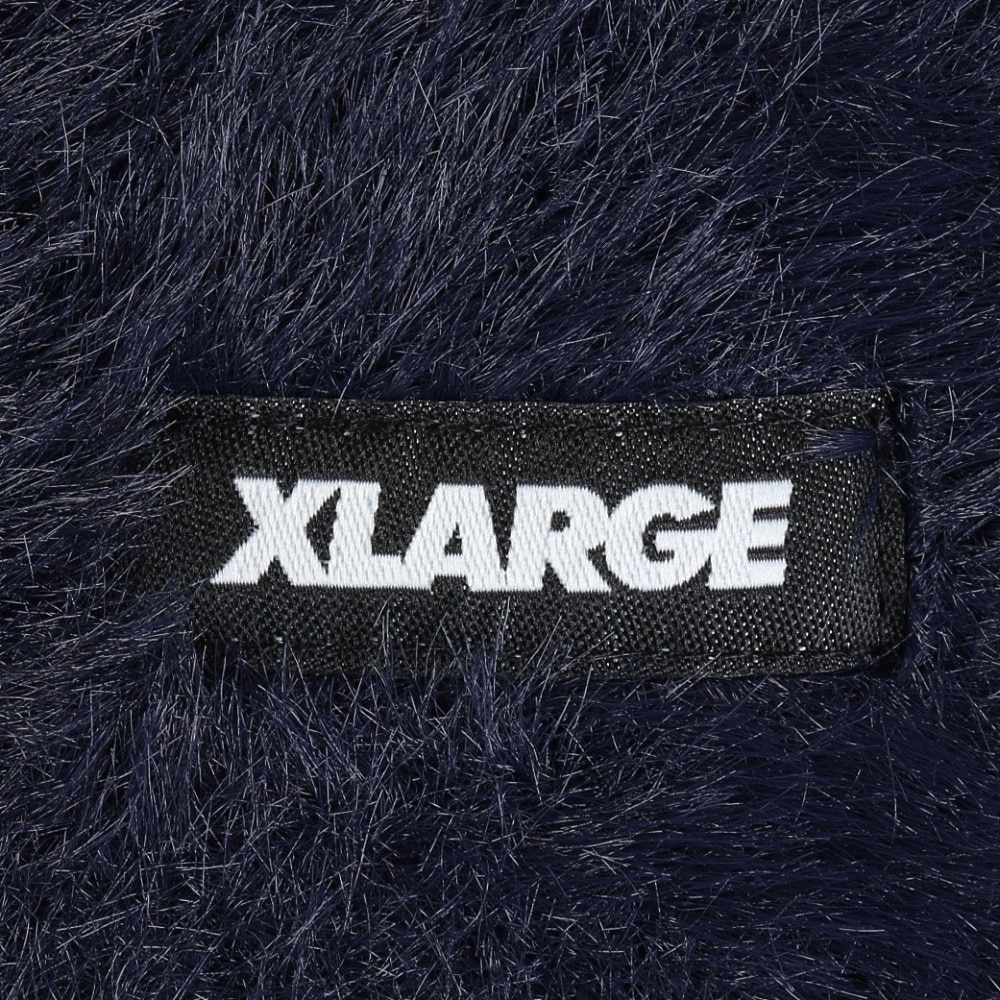 エクストララージ（XLARGE）（メンズ、レディース）モヘア ニット キャップ 101244051009-NAVY