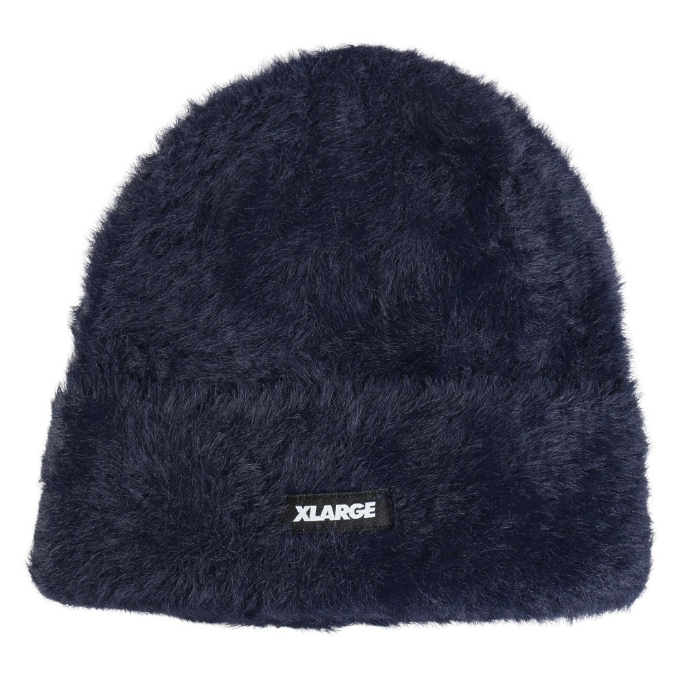 エクストララージ（XLARGE）（メンズ、レディース）モヘア ニット キャップ 101244051009-NAVY