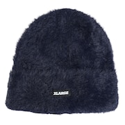 (メンズ、レディース)モヘア ニット キャップ 101244051009-NAVY