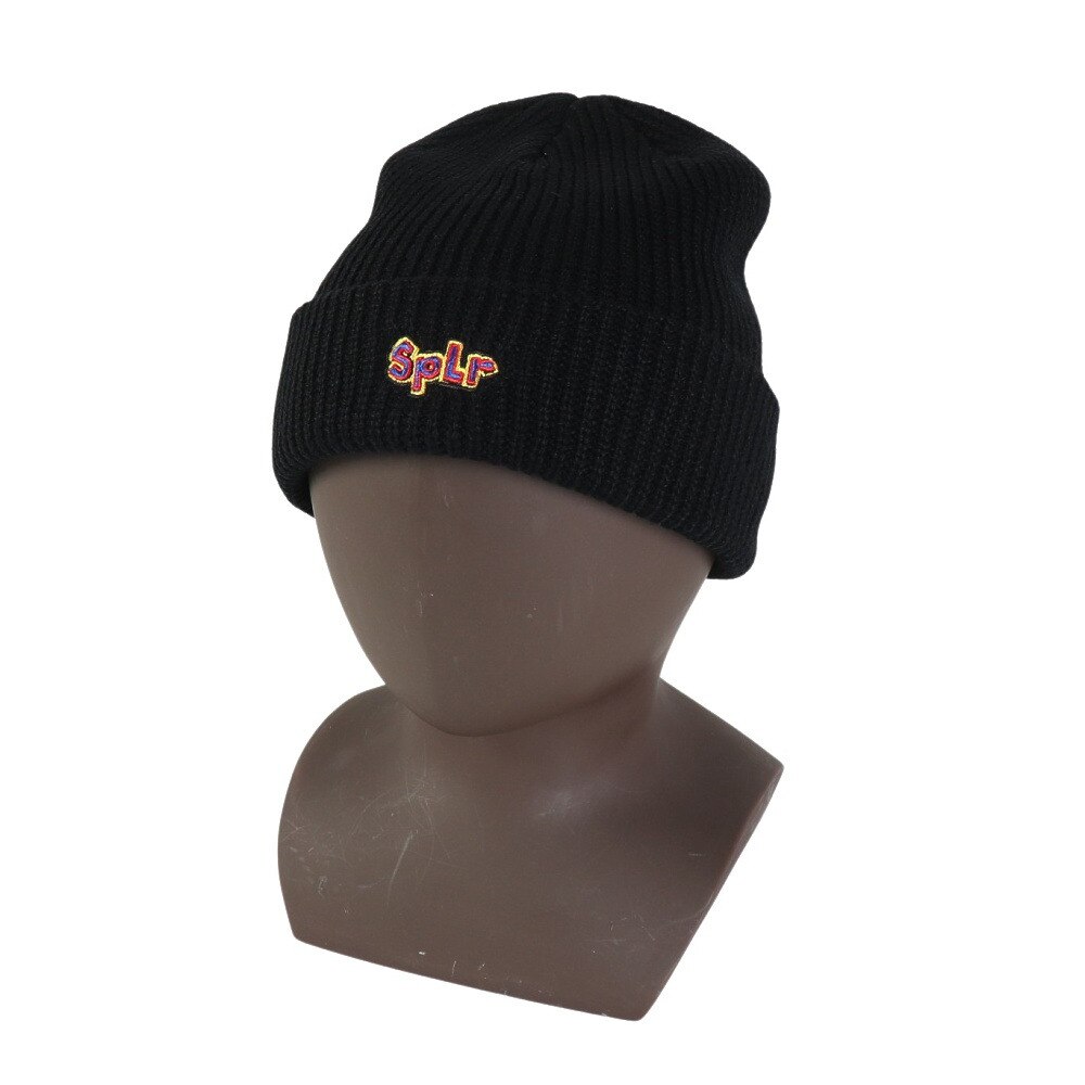 SPLR（SPLR）（メンズ）ニット帽 クレヨン ロゴ ビーニー 2421-18150-02100