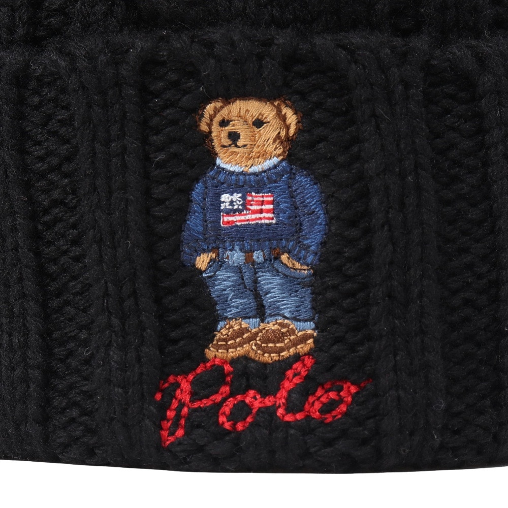 ラルフ ローレン（RALPH LAUREN）（メンズ、レディース）HRTG CBL BR HAT COLD WEAT ニットキャップ MAPOHGS0J421905001
