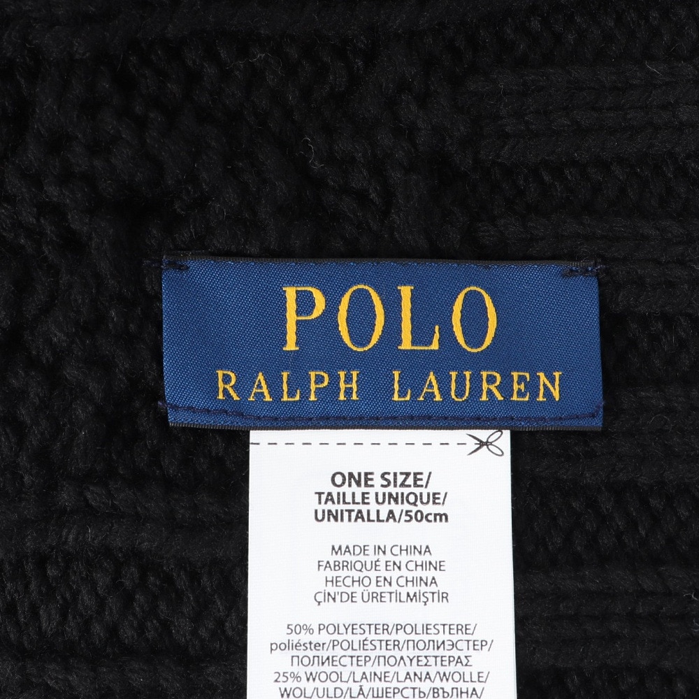 ラルフ ローレン（RALPH LAUREN）（メンズ、レディース）HRTG CBL BR HAT COLD WEAT ニットキャップ MAPOHGS0J421905001
