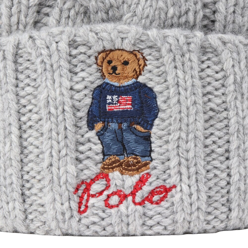 ラルフ ローレン（RALPH LAUREN）（メンズ、レディース）HRTG CBL BR HAT COLD WEAT ニットキャップ MAPOHGS0J421927020