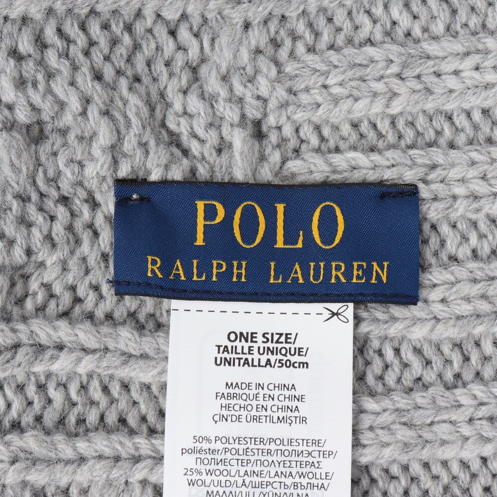 ラルフ ローレン（RALPH LAUREN）（メンズ、レディース）HRTG CBL BR HAT COLD WEAT ニットキャップ MAPOHGS0J421927020