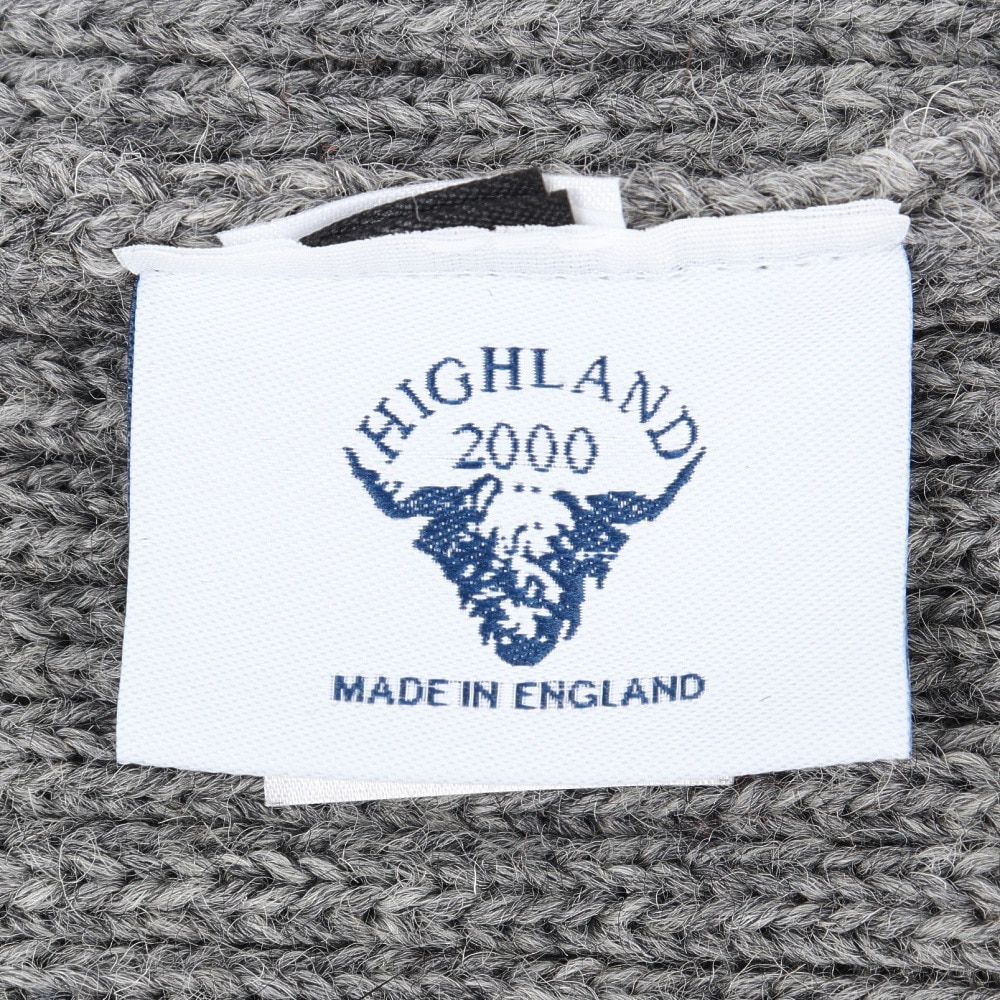 ハイランドトゥーサウザンド（HIGHLAND2000）（メンズ）ニット 帽子 BW2×1ボビーキャップ HL-25FW-0004 Steel