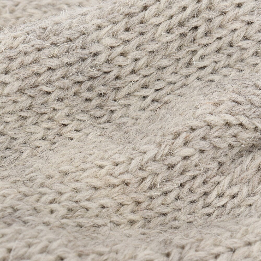 ハイランドトゥーサウザンド（HIGHLAND2000）（メンズ）ニット 帽子 3GSolid Bobキャップ HL-25FW-0007 Lt gr natural