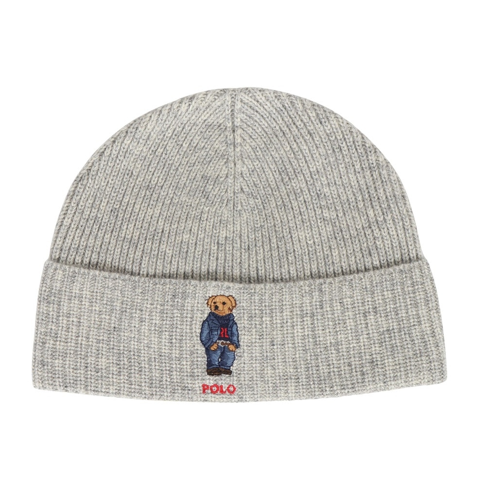 ラルフ ローレン（RALPH LAUREN）（メンズ、レディース）帽子 SOLID DENIM BEAR ビーニー MAPOHGS0J422402020