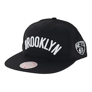ミッチェルアンドネス(Mitchell&Ness)(メンズ)NYLON7 DEADSTOCK キャップ Brooklyn Nets 5MUSJS19105-BNEBLCK