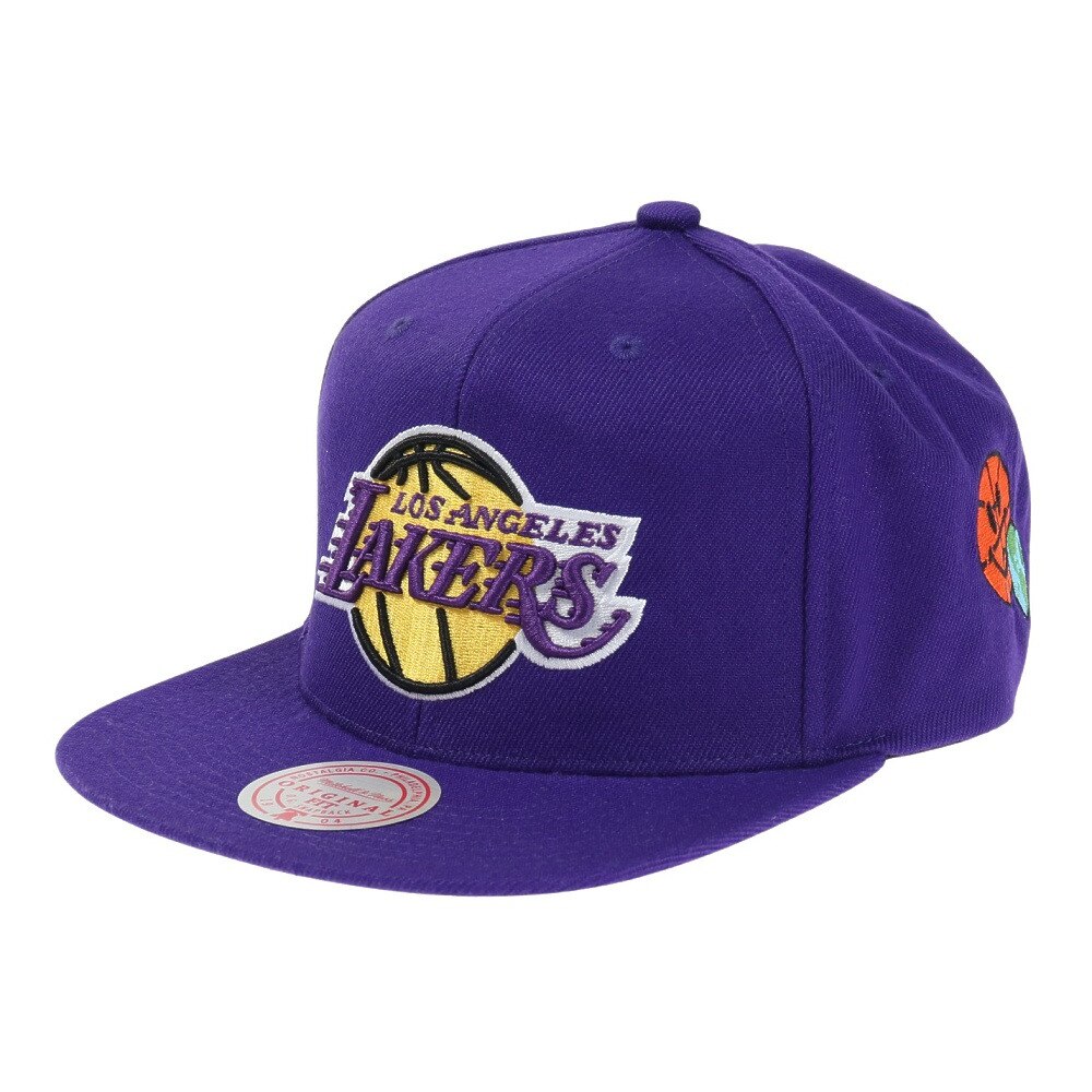 ミッチェルアンドネス（Mitchell&Ness）（メンズ）NBA CITY LOVE キャップ LOS ANGELES LAKERS 6HSSFC20039-LALPURP