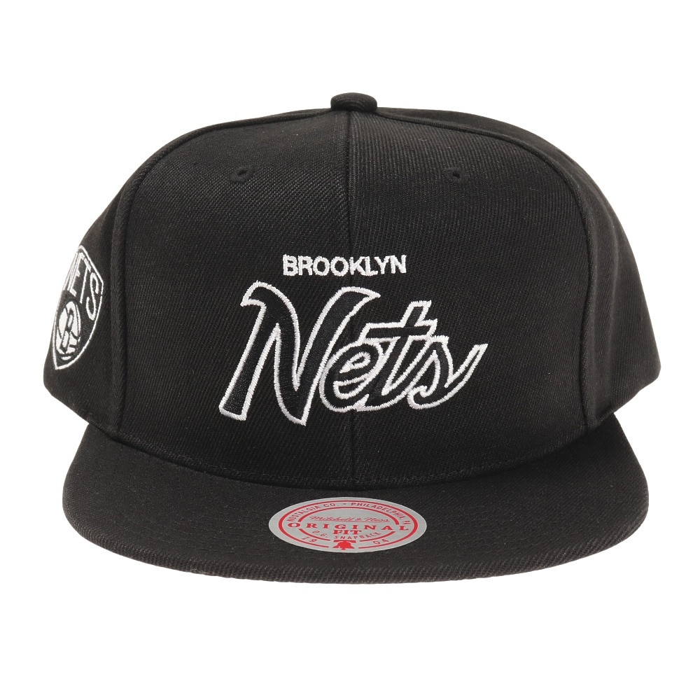 ミッチェルアンドネス（Mitchell&Ness）（メンズ）SPORTS SPECIALTY キャップ Brooklyn Nets 6HSSJS19128-BNEBLCK