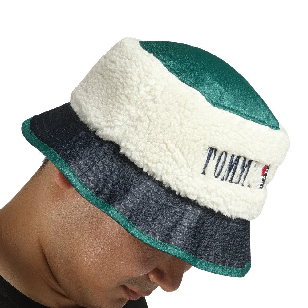 トミー ジーンズ（TOMMY JEANS）（メンズ）ボアパネルバケットハット 