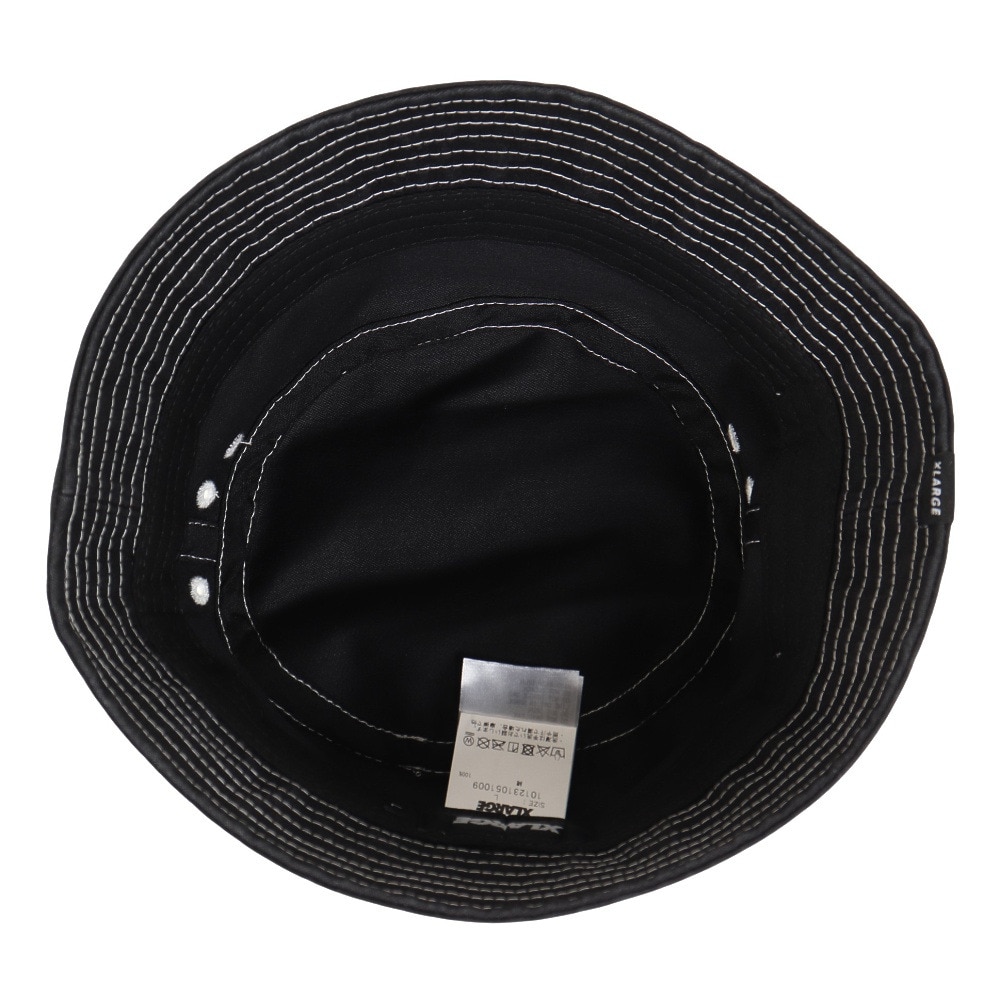 エクストララージ（XLARGE）（メンズ、レディース）ADJUSTABLE バケットハット 101231051009-BLACK