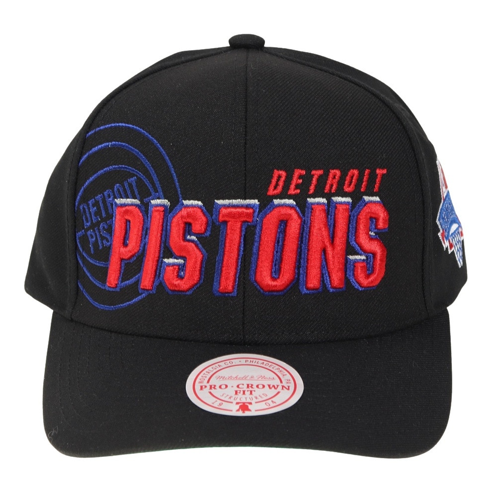 ミッチェルアンドネス（Mitchell&Ness）（メンズ）キャップ BEST IN CLASS スナップバック Pistons 6HSSLD21157-DPIBLCK