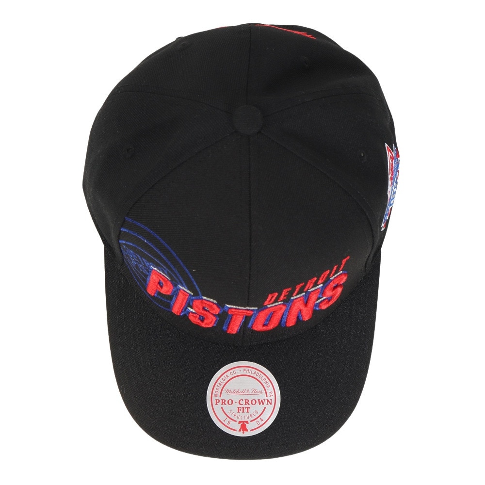 ミッチェルアンドネス（Mitchell&Ness）（メンズ）キャップ BEST IN CLASS スナップバック Pistons 6HSSLD21157-DPIBLCK