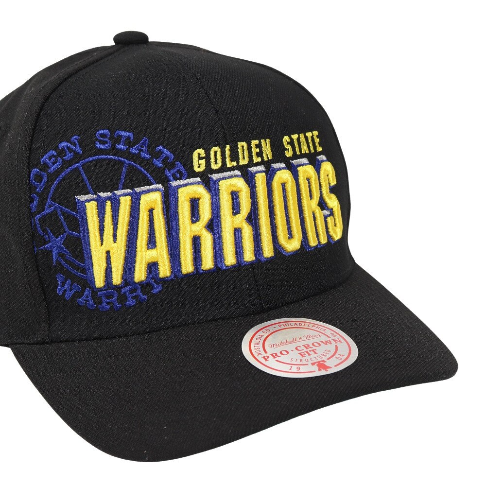 ミッチェルアンドネス（Mitchell&Ness）（メンズ）キャップ BEST IN CLASS スナップバック  Warriors 6HSSLD21157-GSWBLCK