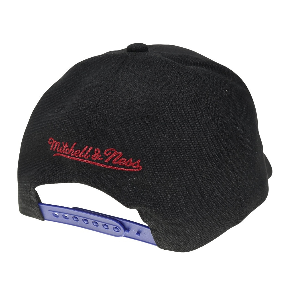 ミッチェルアンドネス（Mitchell&Ness）（メンズ）キャップ  BEST IN CLASS スナップバック 76ers 6HSSLD21157-P76BLCK