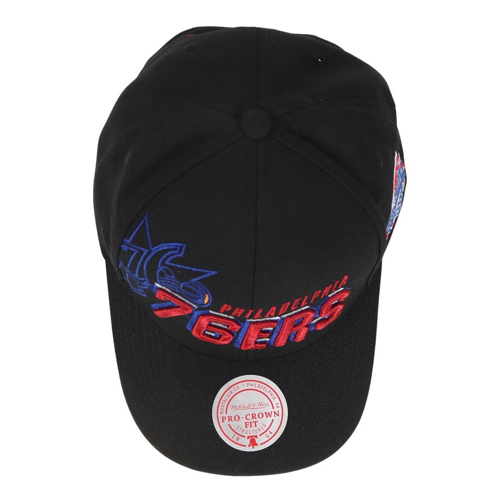 ミッチェルアンドネス（Mitchell&Ness）（メンズ）キャップ  BEST IN CLASS スナップバック 76ers 6HSSLD21157-P76BLCK