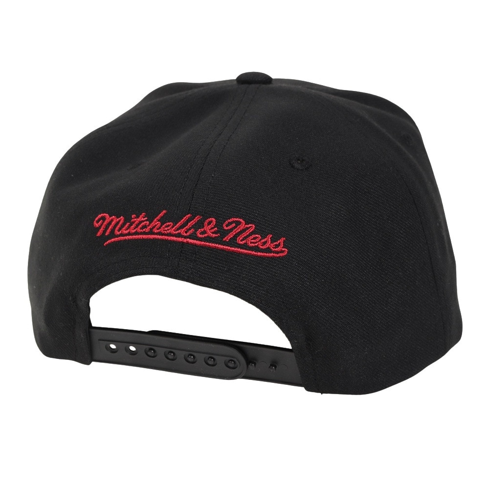 ミッチェルアンドネス（Mitchell&Ness）（メンズ）キャップ FRONT LOADED スナップバック  HOU HHSS2997-HROYYPPPBLCK