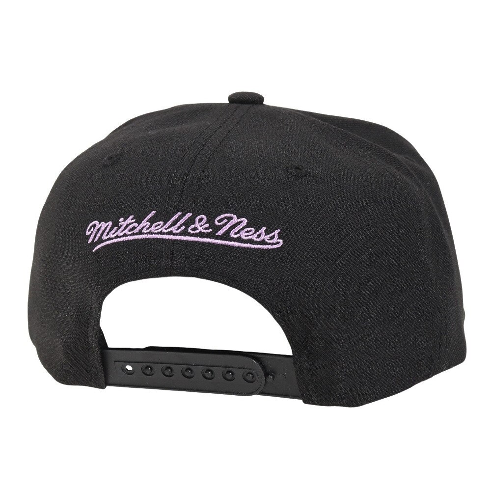 ミッチェルアンドネス（Mitchell&Ness）（メンズ）キャップ FRONT LOADED スナップバック LAL HHSS2997-LALYYPPPBLCK