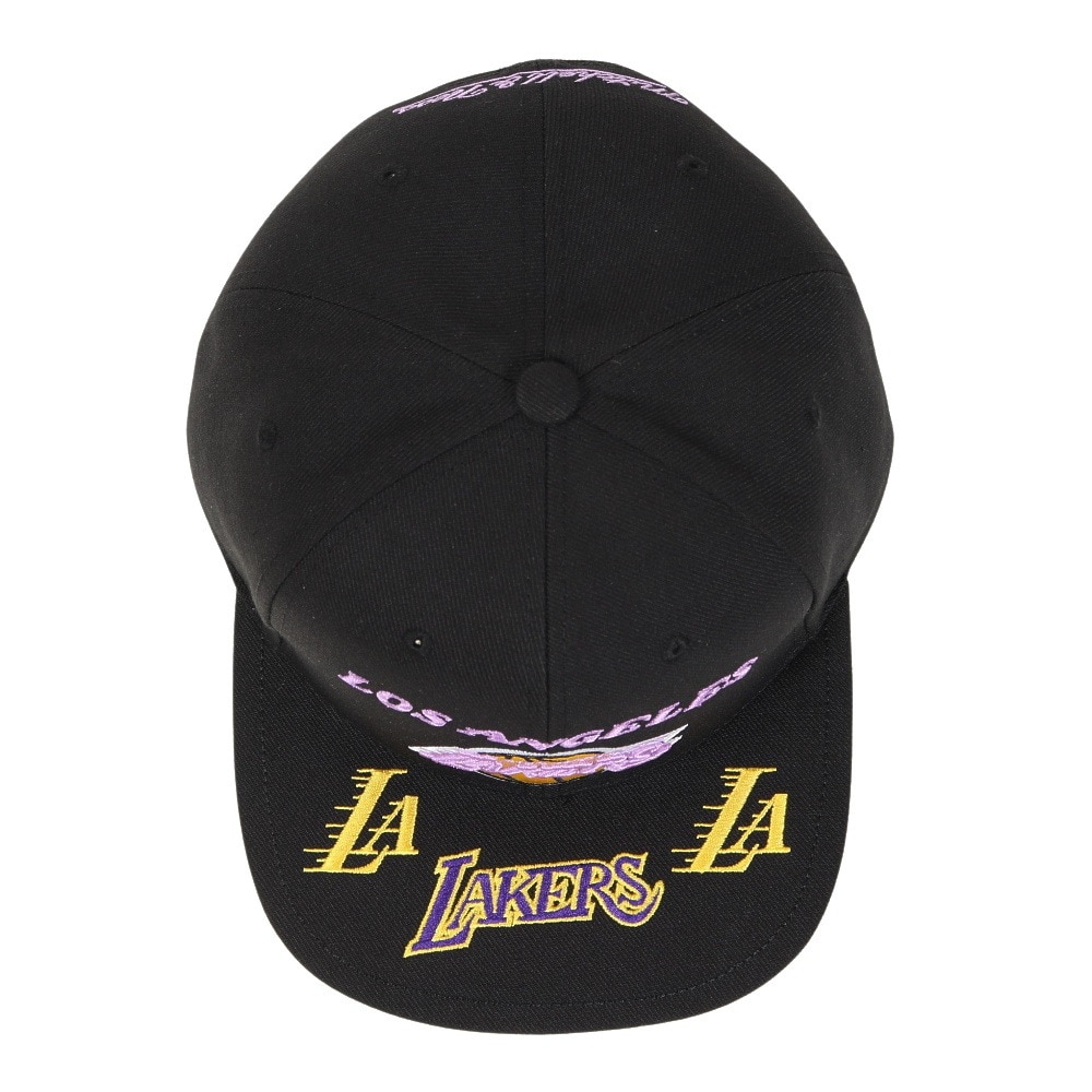 ミッチェルアンドネス（Mitchell&Ness）（メンズ）キャップ FRONT LOADED スナップバック LAL  HHSS2997-LALYYPPPBLCK