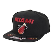 (メンズ)キャップ FRONT LOADED スナップバック Miami Heat HHSS2997-MHEYYPPPBLCK