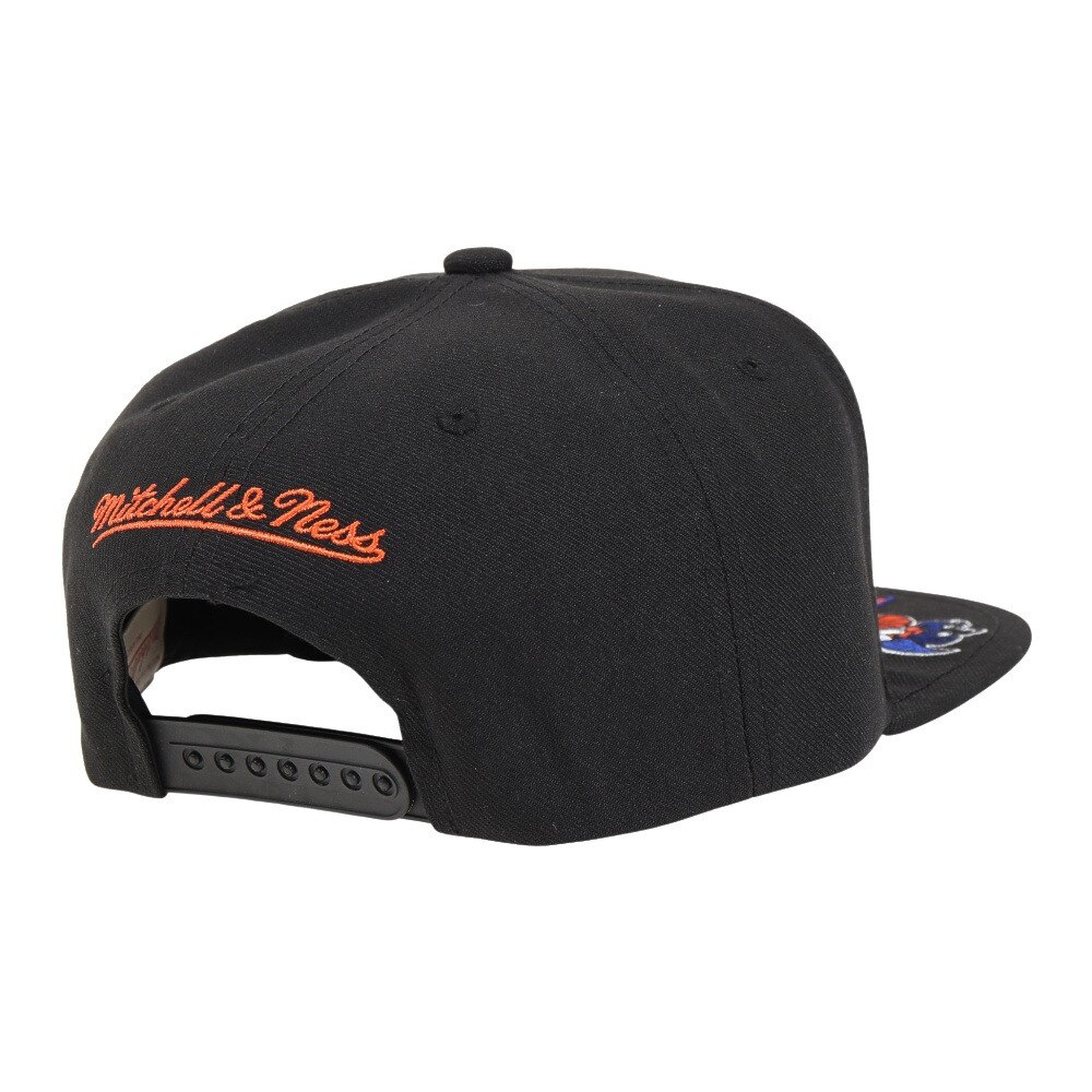 ミッチェルアンドネス（Mitchell&Ness）（メンズ）キャップ FRONT LOADED スナップバック  New York Knicks HHSS2997-NYKYYPPPBLCK