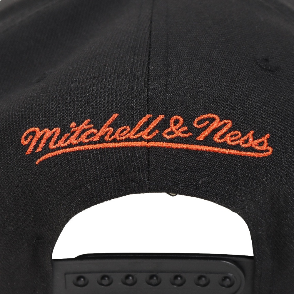 ミッチェルアンドネス（Mitchell&Ness）（メンズ）キャップ FRONT LOADED スナップバック  New York Knicks HHSS2997-NYKYYPPPBLCK